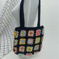 Cosbai - Boho Pattern Woven Tote Bag – 2 Colors