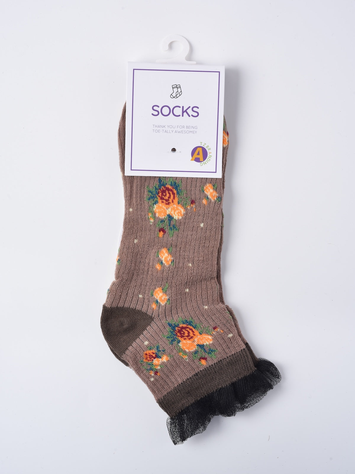 Rufia - Floral Lace Ankle Socks – 5 Colors