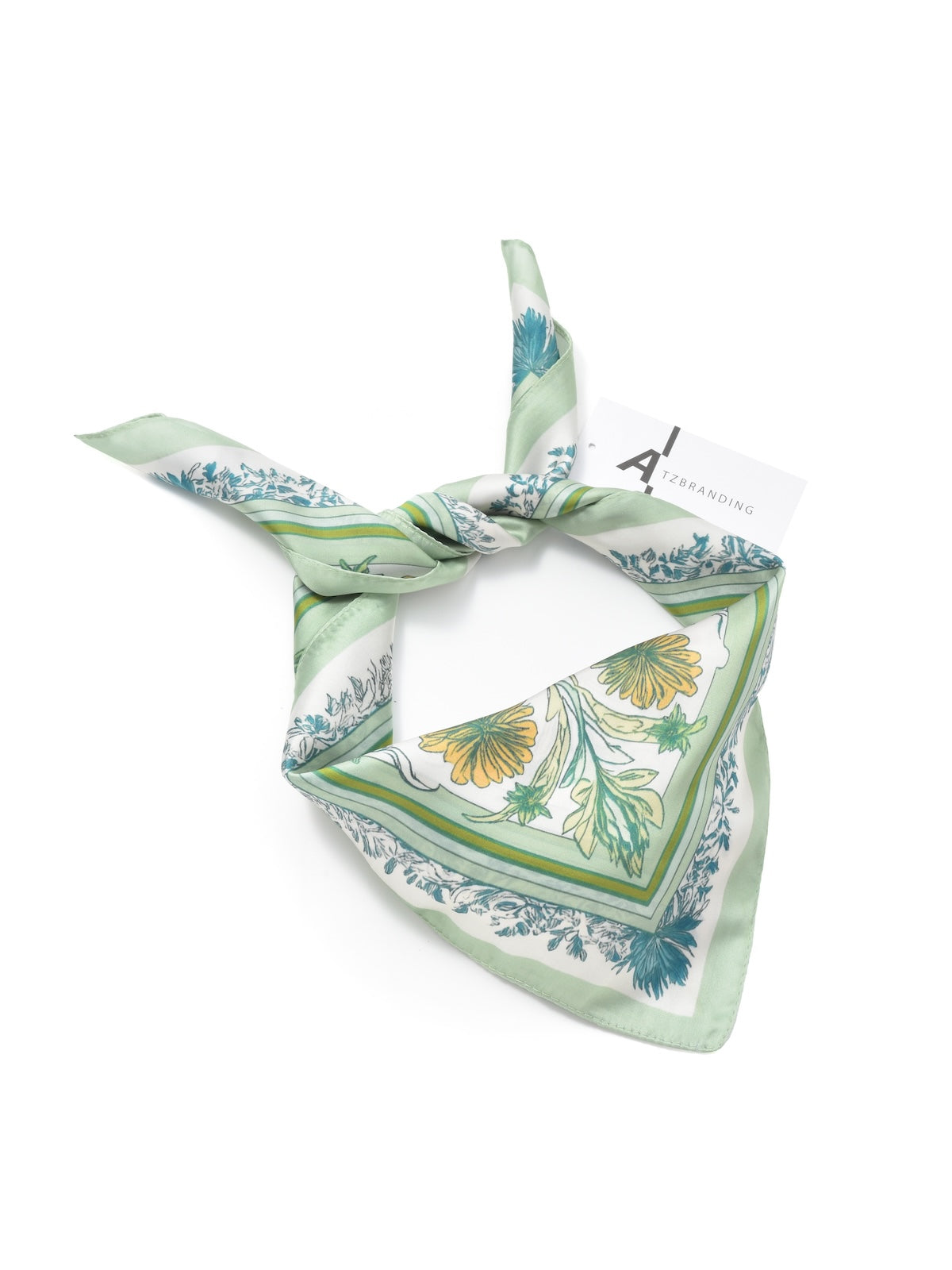 Scarvii - Timeless Floral Square Scarf