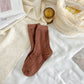 Rufia - Thick Cable Knit Winter Warm Socks