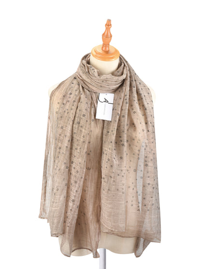 Scarvii - Soft Floral Pattern Scarf