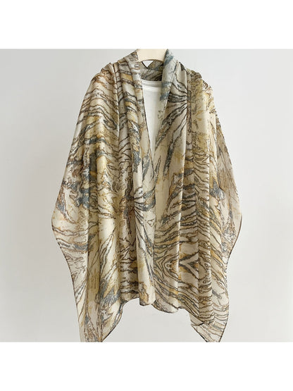 Scarvii - Modern Geometric Printed Summer Wrap Scarf