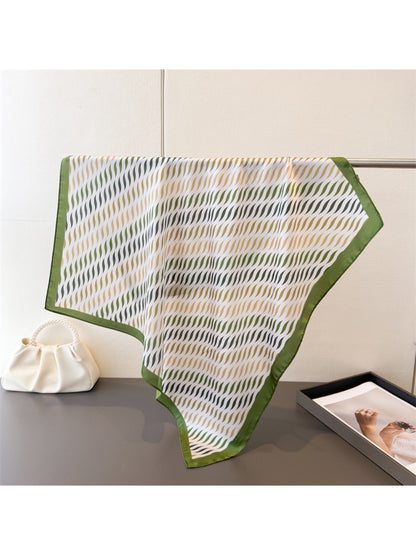 Scarvii Wave Geo Square Scarf