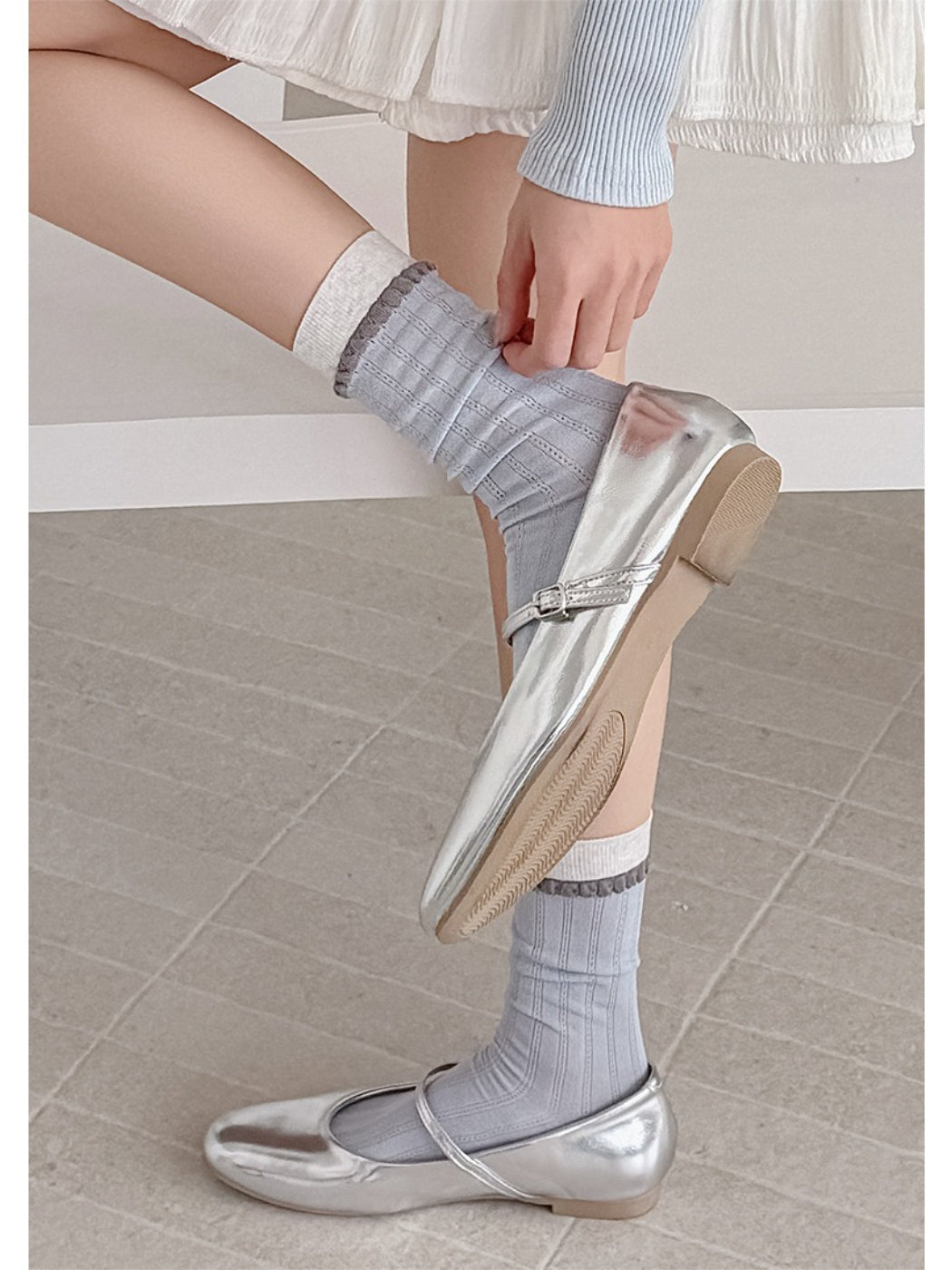 Rufia - Cozy Ribbed Everyday Crew Socks product image 7