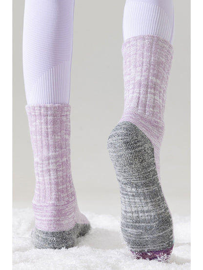 Rufia - Mixed Knit Crew Socks