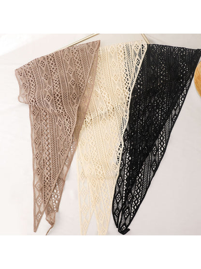 Scarvii - Retro Hollow Triangle Bandana Scarf
