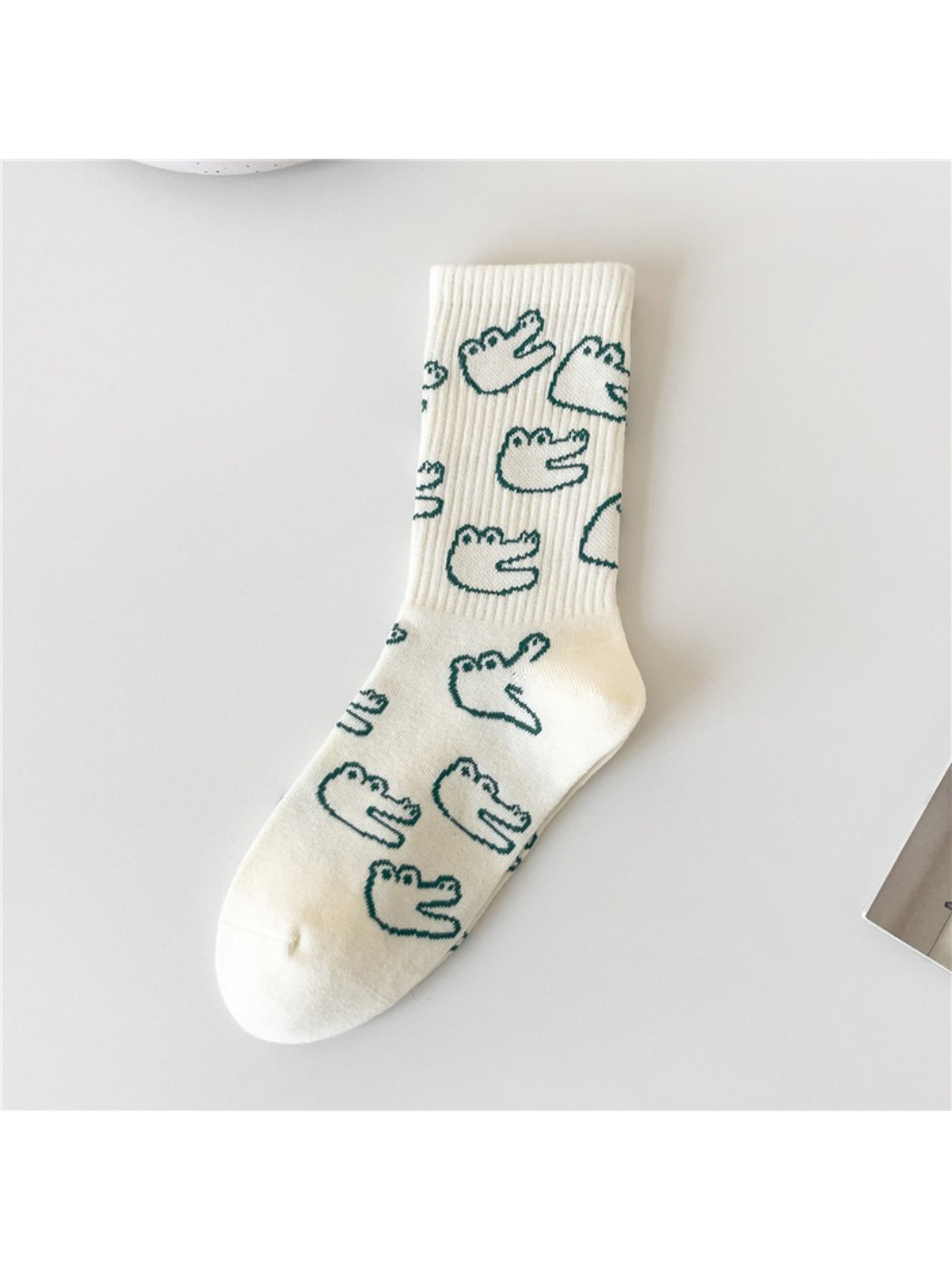 Rufia - Smiley & Heart Graphic Crew Socks