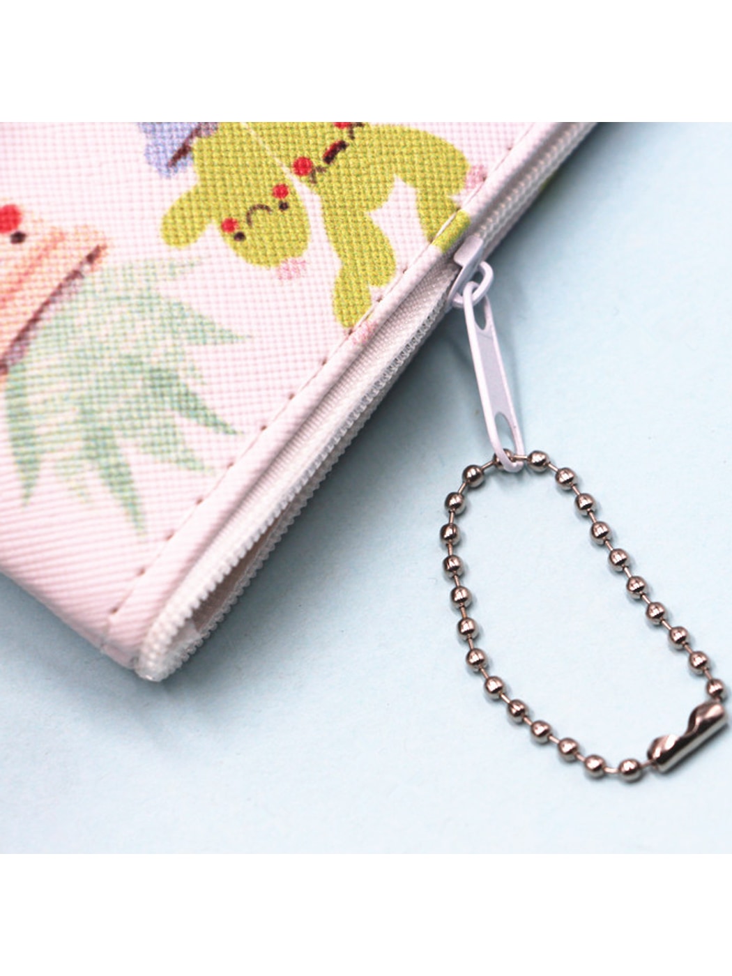 Cosbai - Cartoon Cactus Print Everyday Coin Purse
