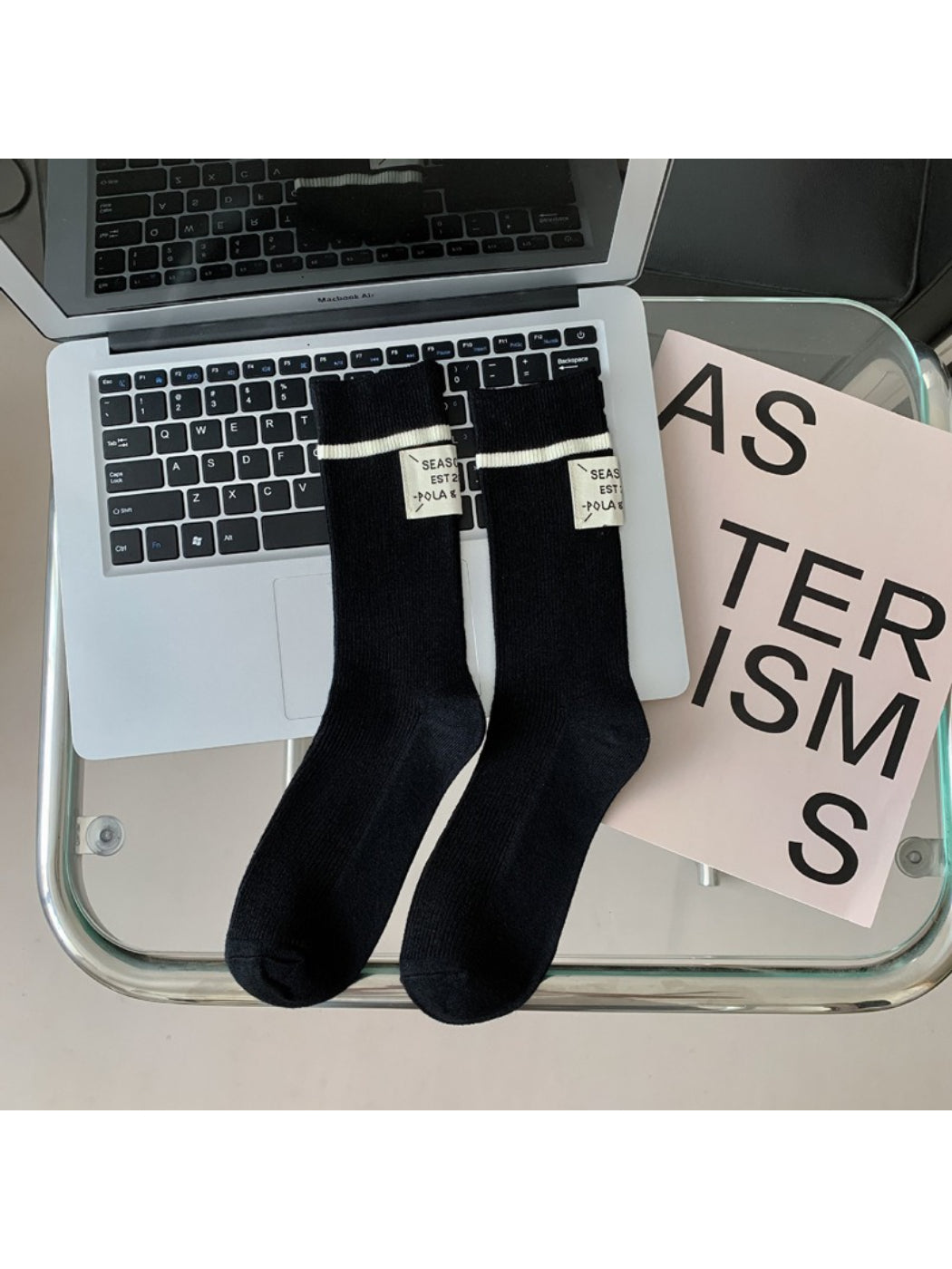 Rufia - Modern Stripe Cuff Crew Socks product image 4