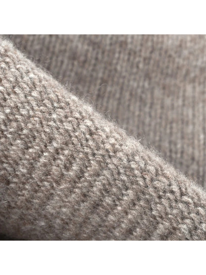 Haila - Relaxed Rolled-Edge Slouch Knit Beanie