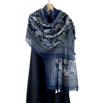 Scarvii - Boho Summer Shawl Scarf With Fringe - 6 Patterns