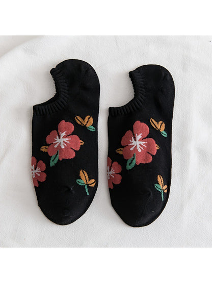 Rufia - Soft Floral Pattern Low Cut Invisible Socks product image 4