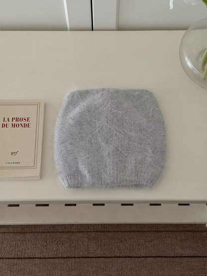 Haila - Cat Ear Fuzzy Knit Beanie