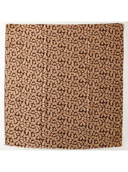 Scarvii - Lightweight Allover Leaf Print Scarf