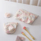 Cosbai - Sweet Floral Cosmetic Organizer Bag