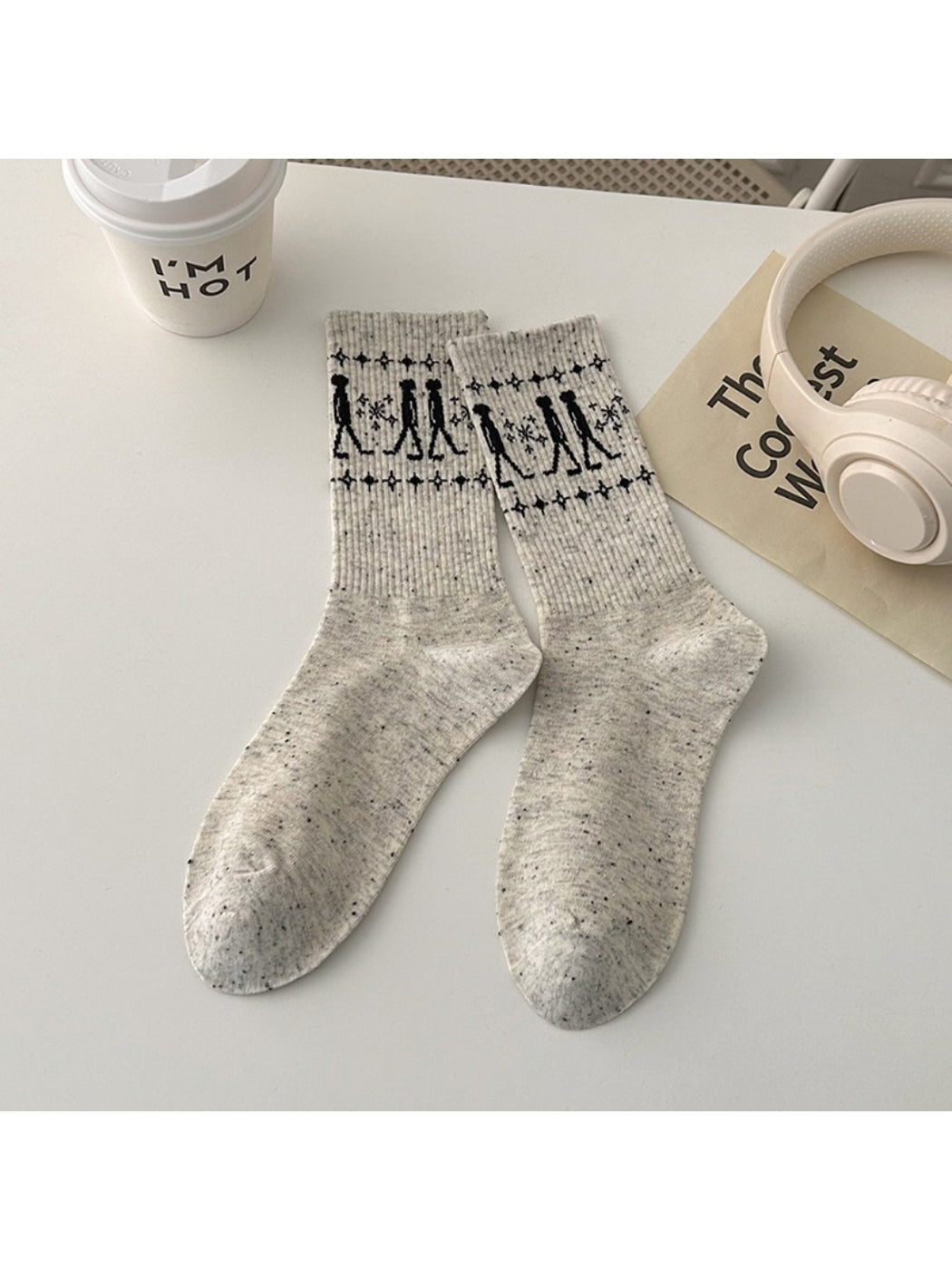 Rufia - Minimal Little Figure Crew Socks