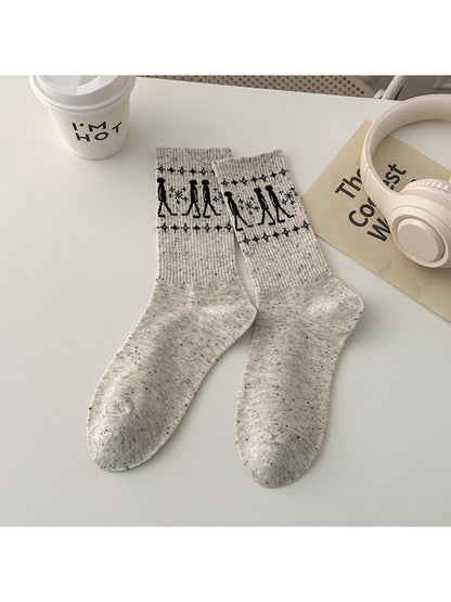 Rufia - Minimal Little Figure Crew Socks