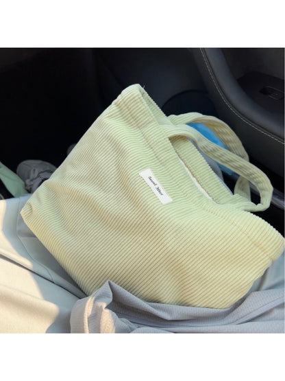 Cosbai - Open-Top Double Strap Hand-Carry Bag