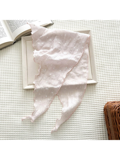 Scarvii - Ditsy Daisy Ruffle Edge Scarf