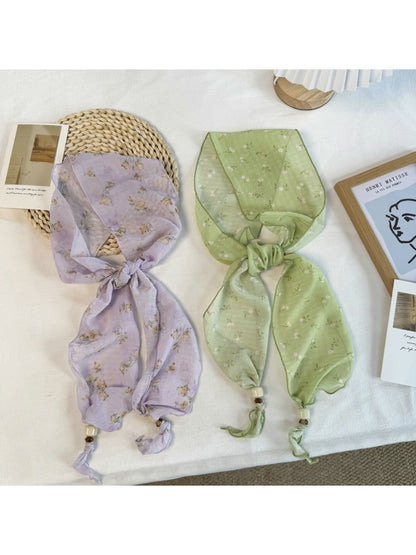Scarvii - Retro Delicate Bloom Fashion Scarf