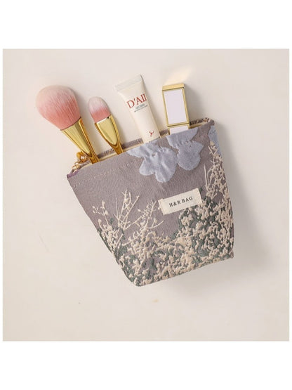 Cosbai - Small Coin Purse with Floral Prints