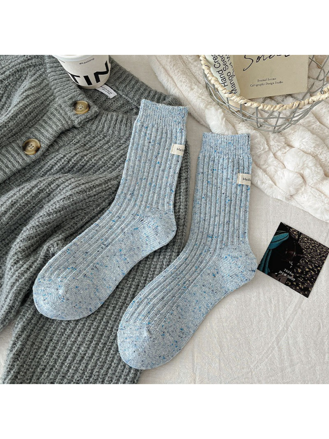 Rufia - Color Fleck Crew Socks product image 8