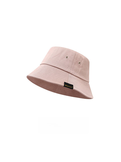 Haila - Wide Brim Solid Color Bucket Hat