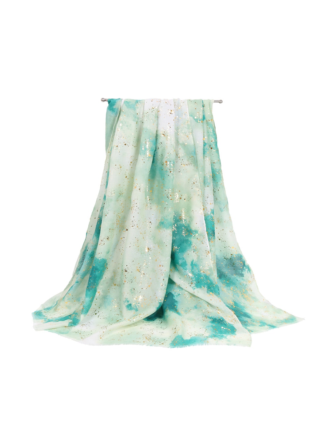 Scarvii - Watercolor Style Print Long Fashion Scarf