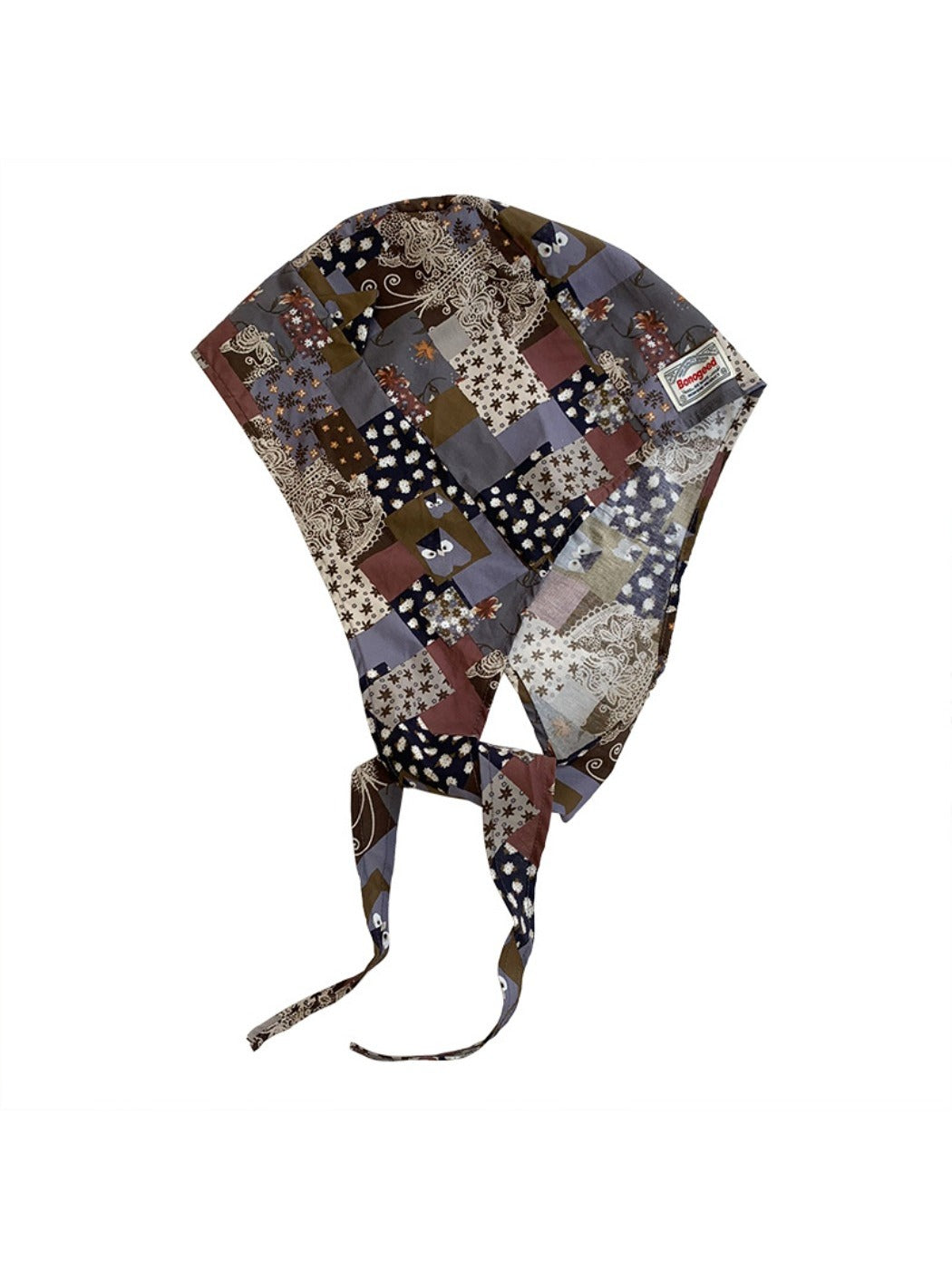 Haila - Fashion Print Hat-shaped Headscarf - Light & Stylish