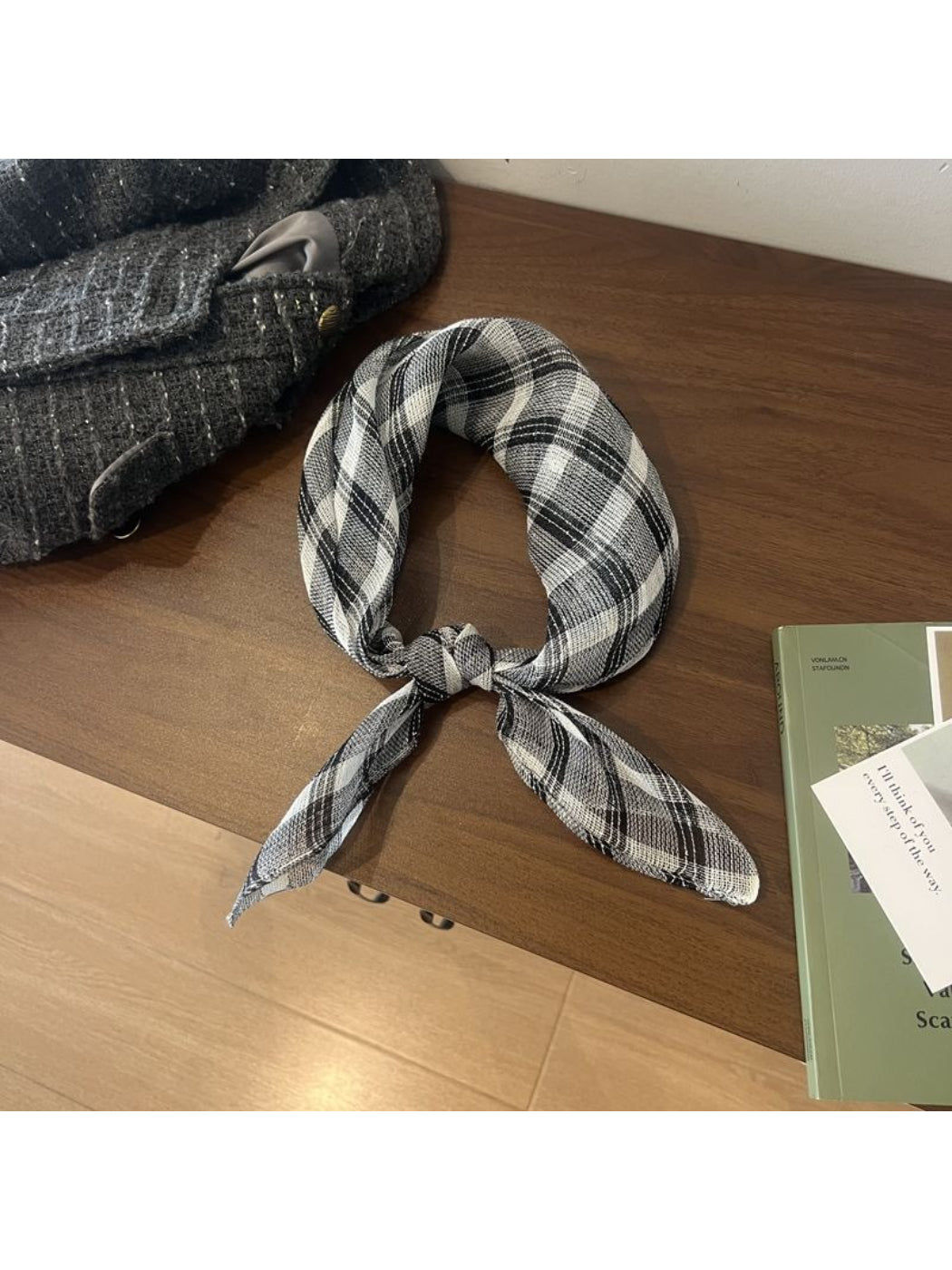 Scarvii Lightweight Floral Triangle Scarf