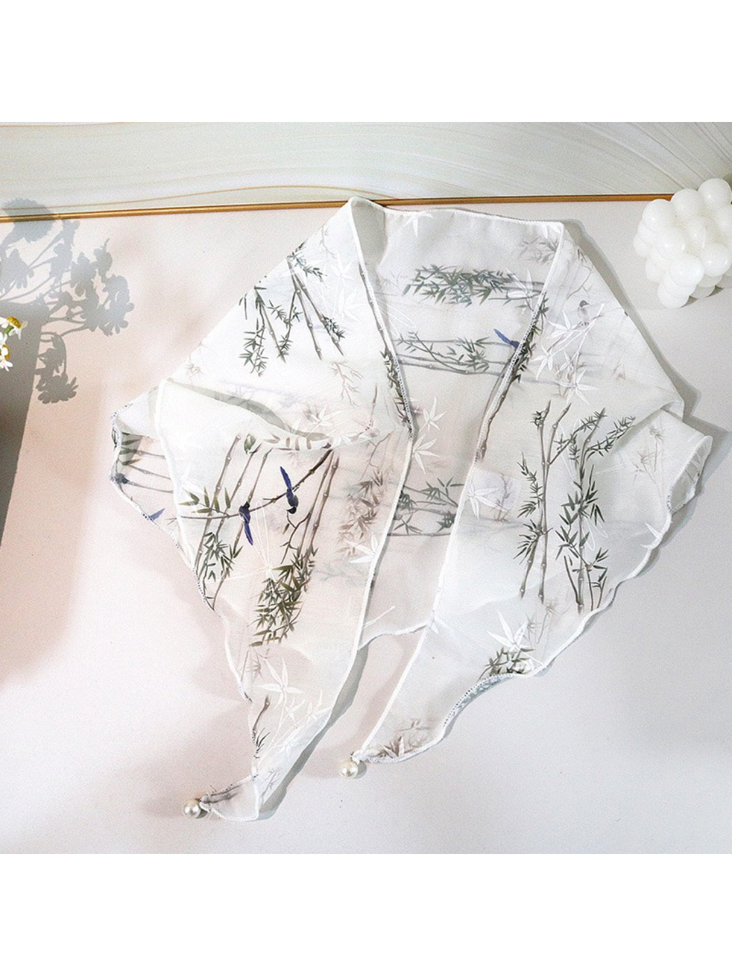 Scarvii - Watercolor Bamboo Headscarf