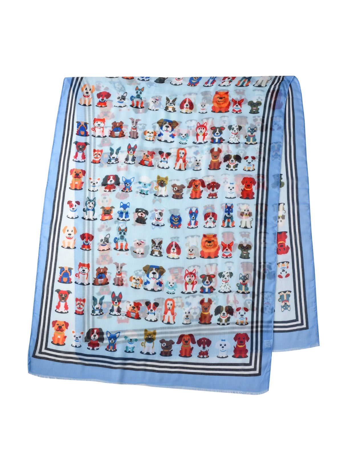 Scarvii - Dog Print Scarf