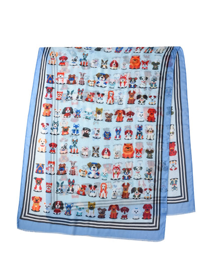 Scarvii - Dog Print Scarf