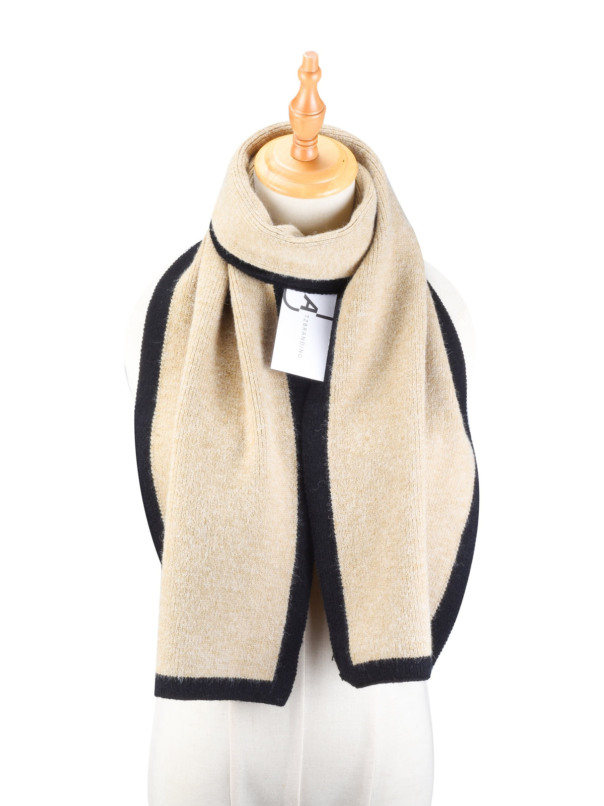Scarvii - Contrast Knitted Scarf