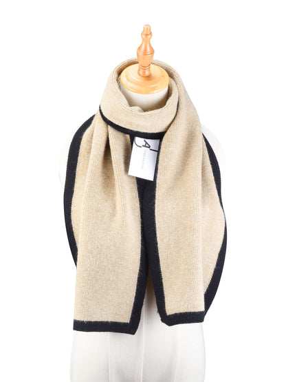 Scarvii - Contrast Knitted Scarf