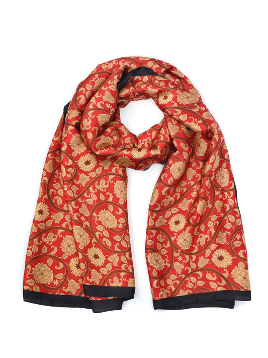 Scarvii – Floral Vine Long Scarf