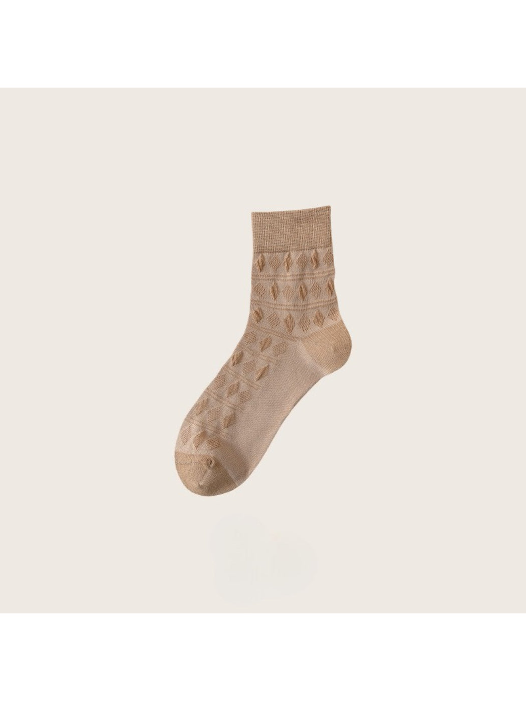 Rufia - Soft Geometric Textured Crew Socks product image 7