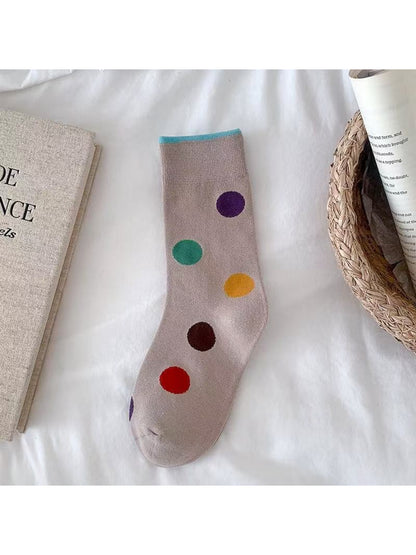 Rufia - Colorful Polka Dot Crew Socks product image 6