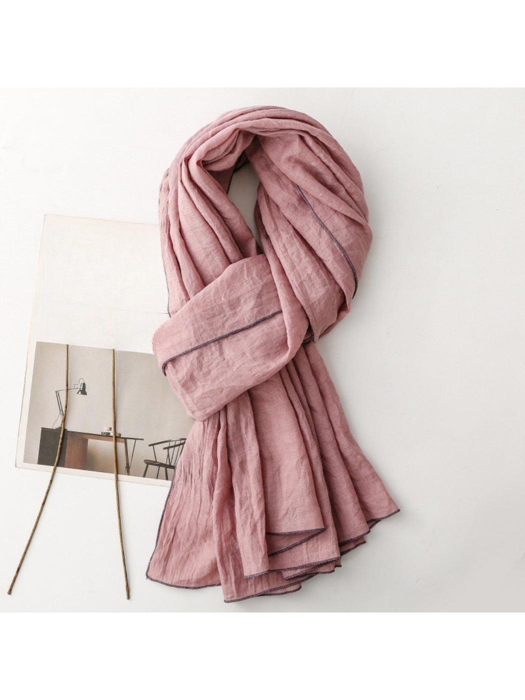 Scarvii - Fluid Draped Texture Everyday Scarf