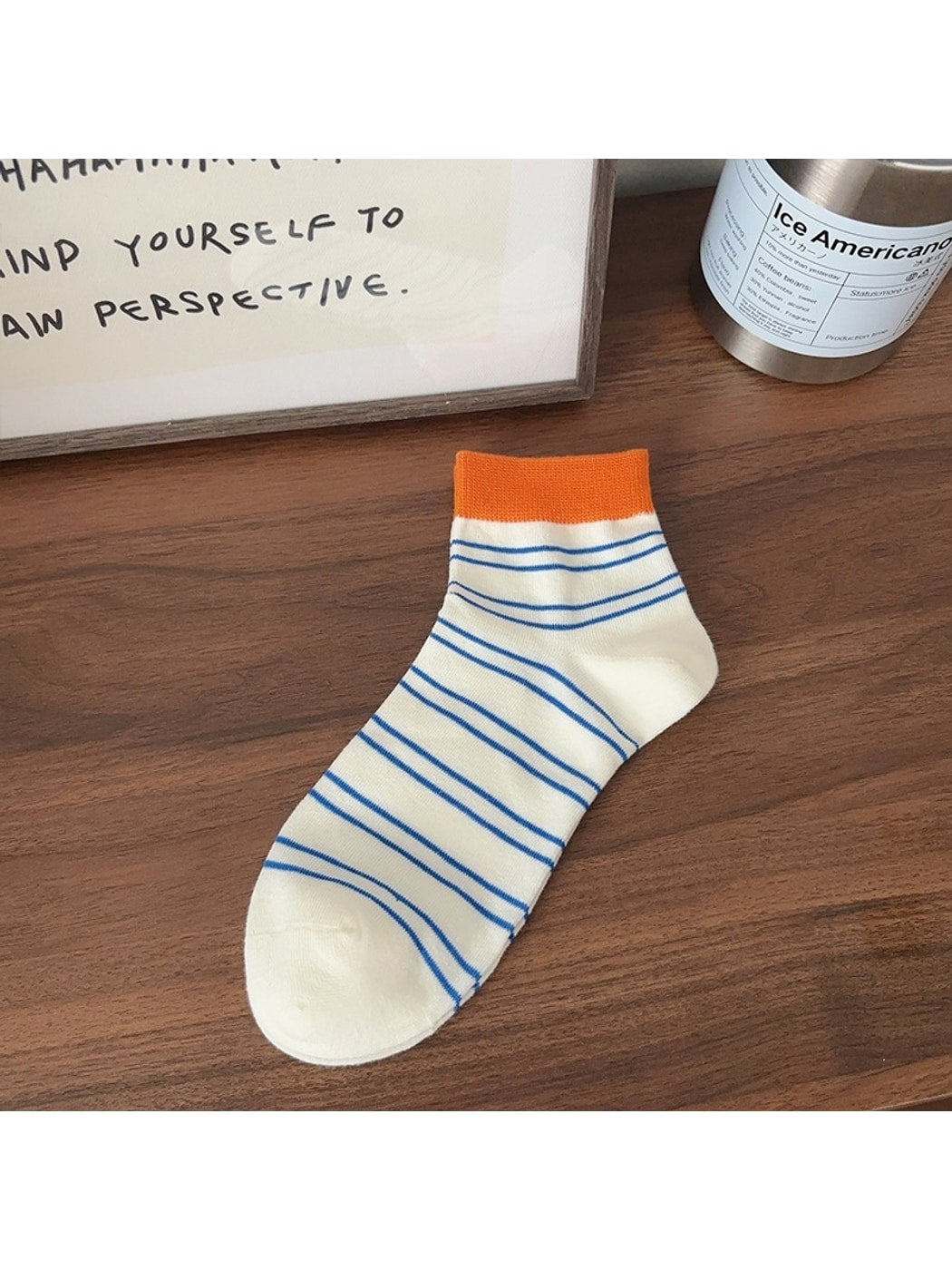 Rufia - Classic Striped Casual Ankle Socks