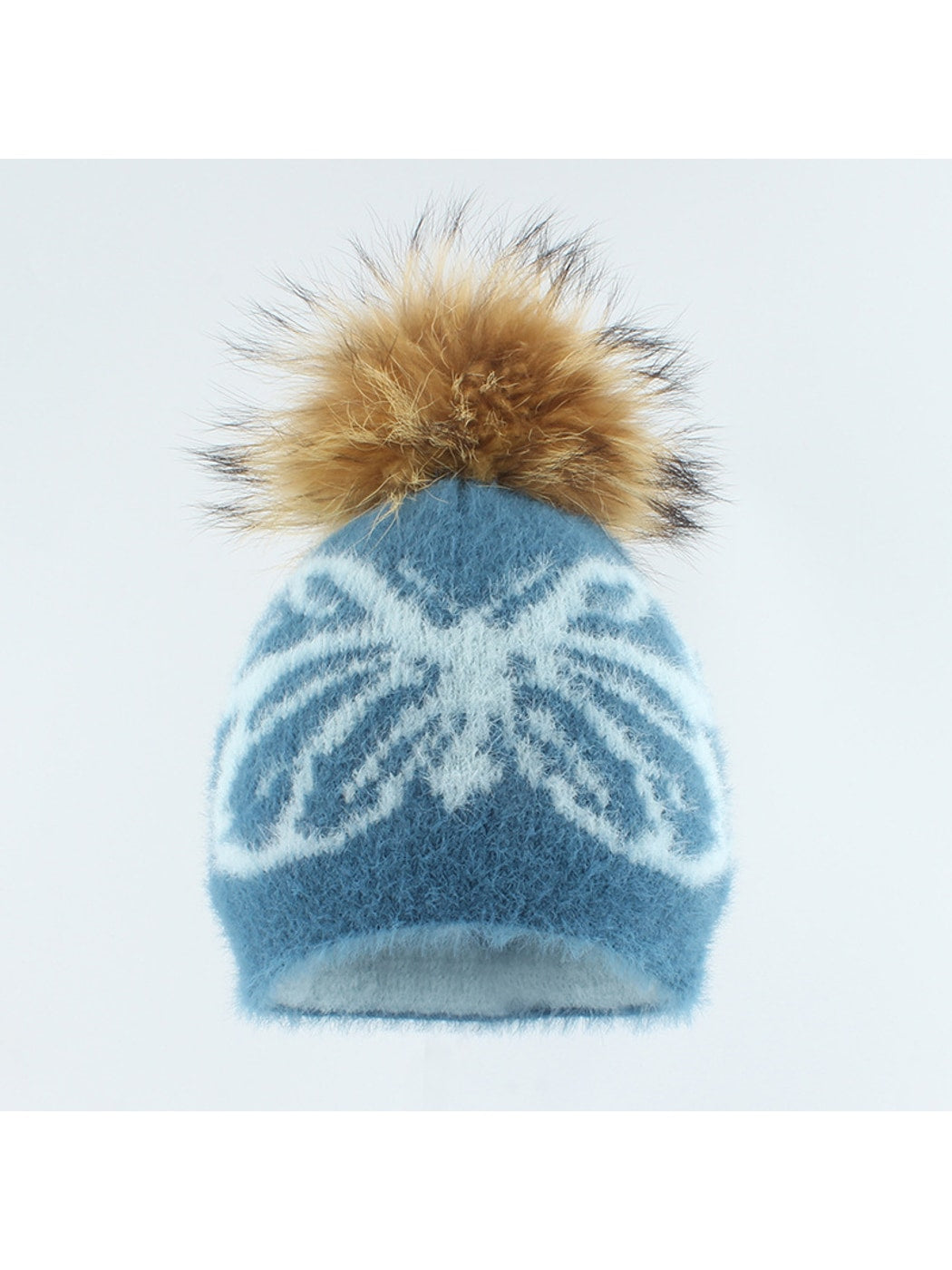 Haila - Winter Butterfly Pattern Beanie