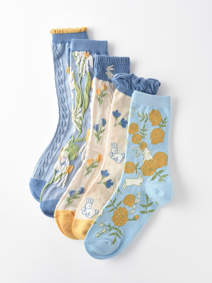 Rufia - Blue Series Women's Socks