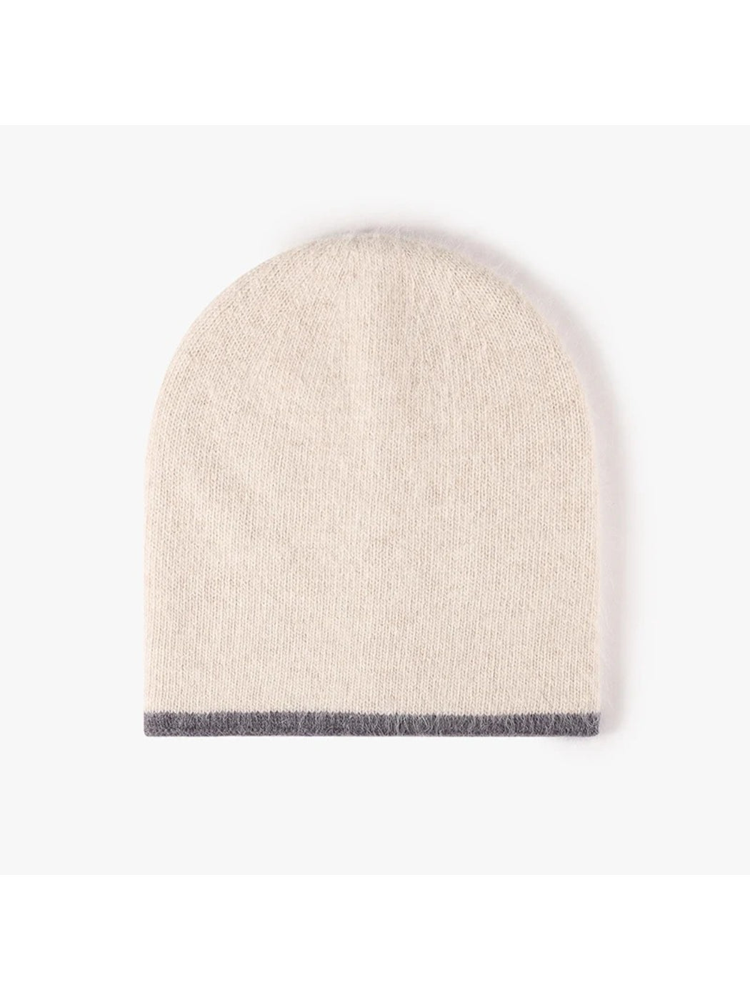 Haila - Reversible Contrast-Edge Knit Beanie