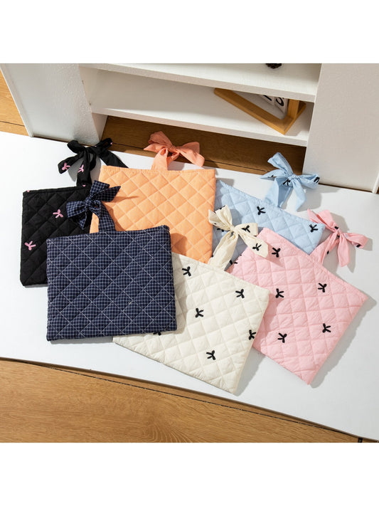 Cosbai - Elegant Colorful Quilted Zip Pouch