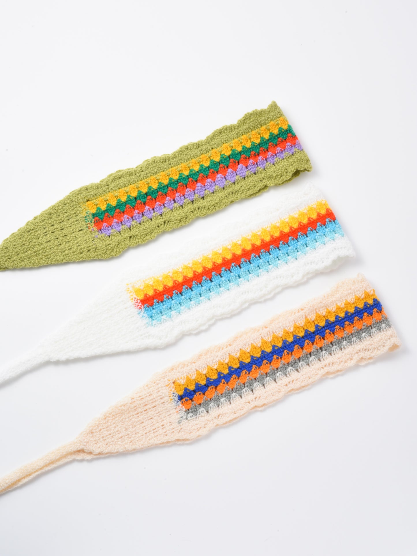 Scarvii - Summer Crochet Rainbow Hairband