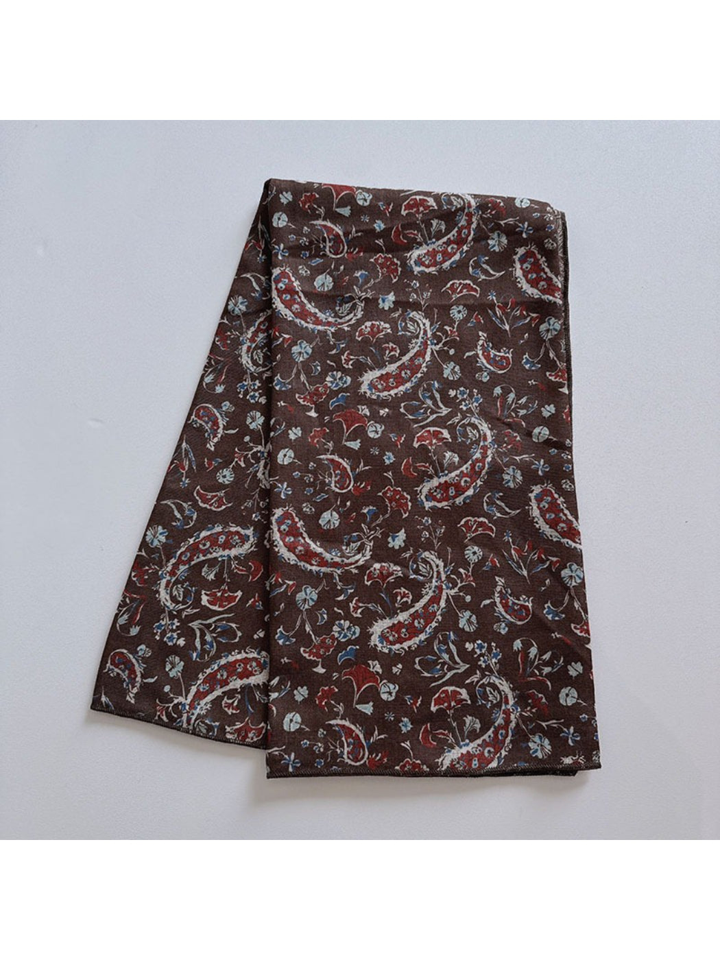 Scarvii - Retro Paisley Pattern Square Scarf