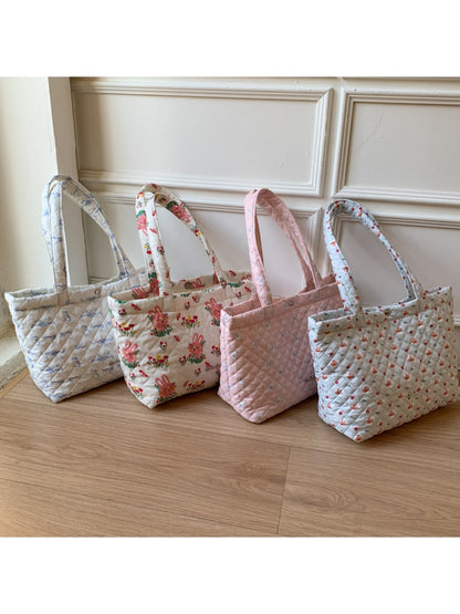 Cosbai - Tote Shoulder Bag with Cartoon Pattern