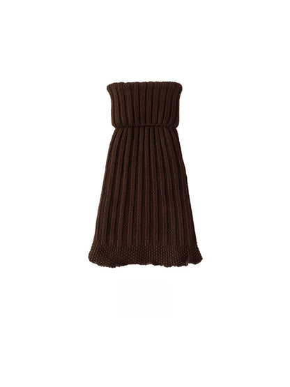Cozyra - Mid-Calf Solid Color Knit Leg Warmer