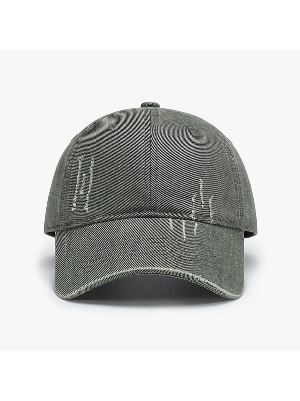 Haila - Soft Top Curved Brim Adjustable Baseball Cap
