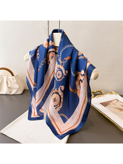 Scarvii - Chain Medallion Square Scarf